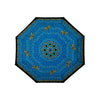 Tiffany Dragonfly (Multi) Folding Travel Umbrella – Compact, One-Touch Open & Close