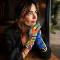 Frank Lloyd Wright March Balloons Womens Touch Screen Gloves - One Size Fits All