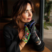 Frank Lloyd Wright Hillside Curtain Womens Touch Screen Gloves - One Size Fits All