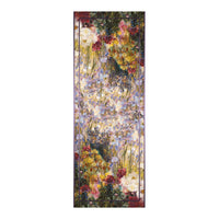 Tiffany Peonies & Iris   Silk Blend Shawl – Lightweight Dressy Wrap for Women