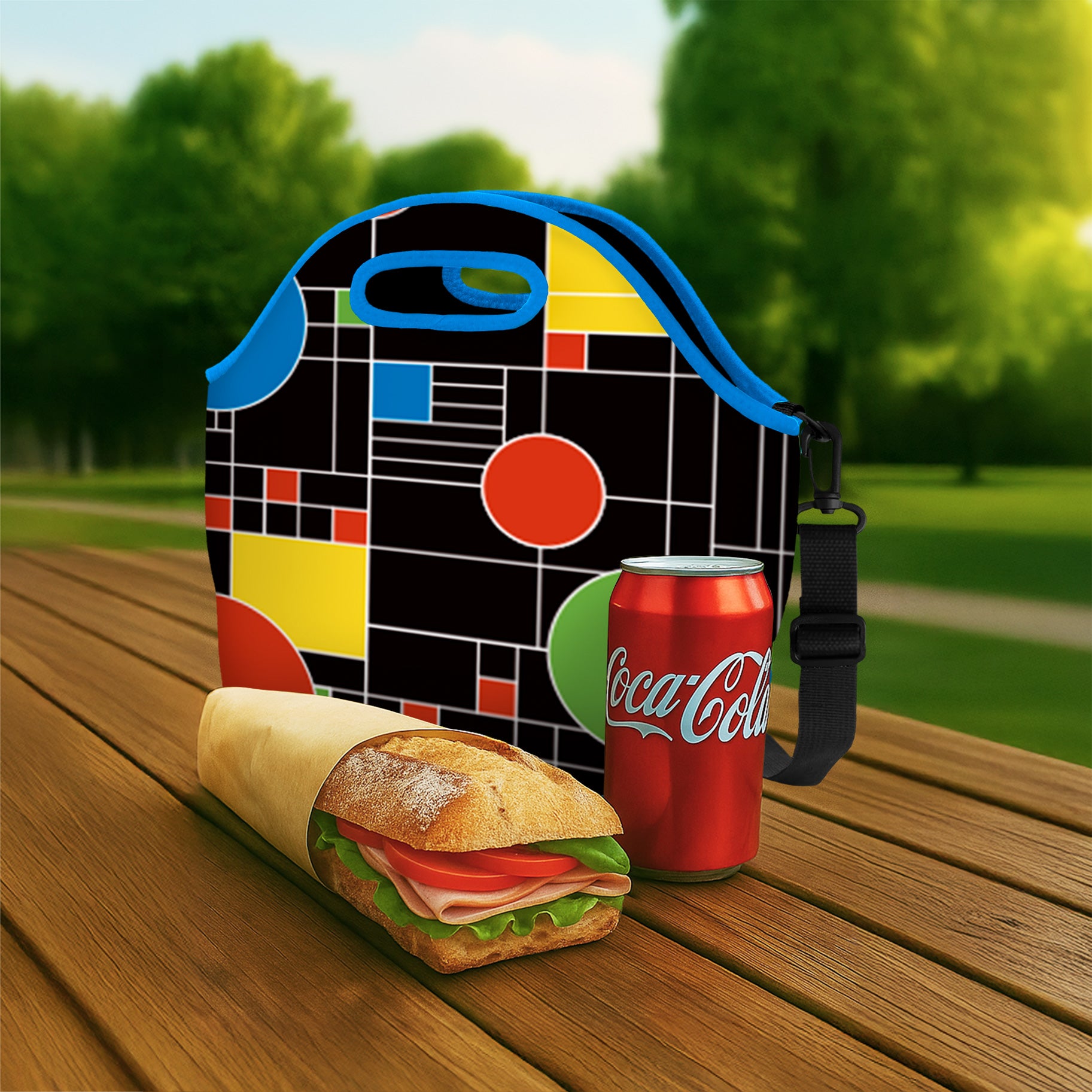 Raincaper Coonley Playhouse Lunch Tote - Thumbnail 4