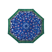 Mary Engelbreit July Sparklers Travel Umbrella – Compact, One-Touch Open & Close