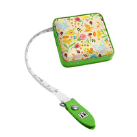 Mary Engelbreit Simple Spring Toss Compact Retractable Tape Measure - Dual-Sided, 60"/150cm
