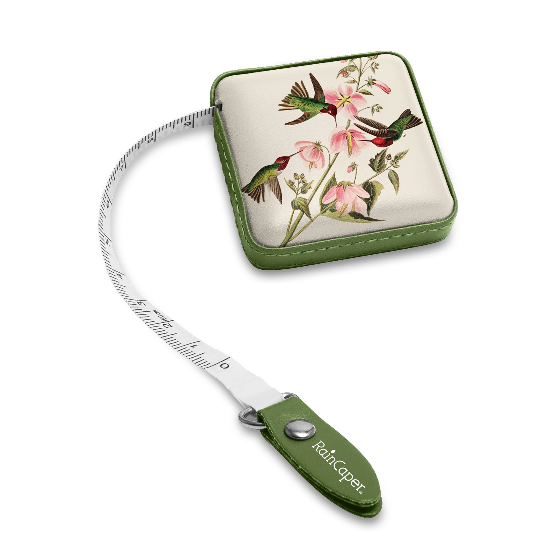 North American Wild Birds by Audubon Compact Retractable Tape Measure – Dual-Sided, 60"/150cm