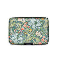 William Morris Golden Lily RFID Hard Travel Wallet