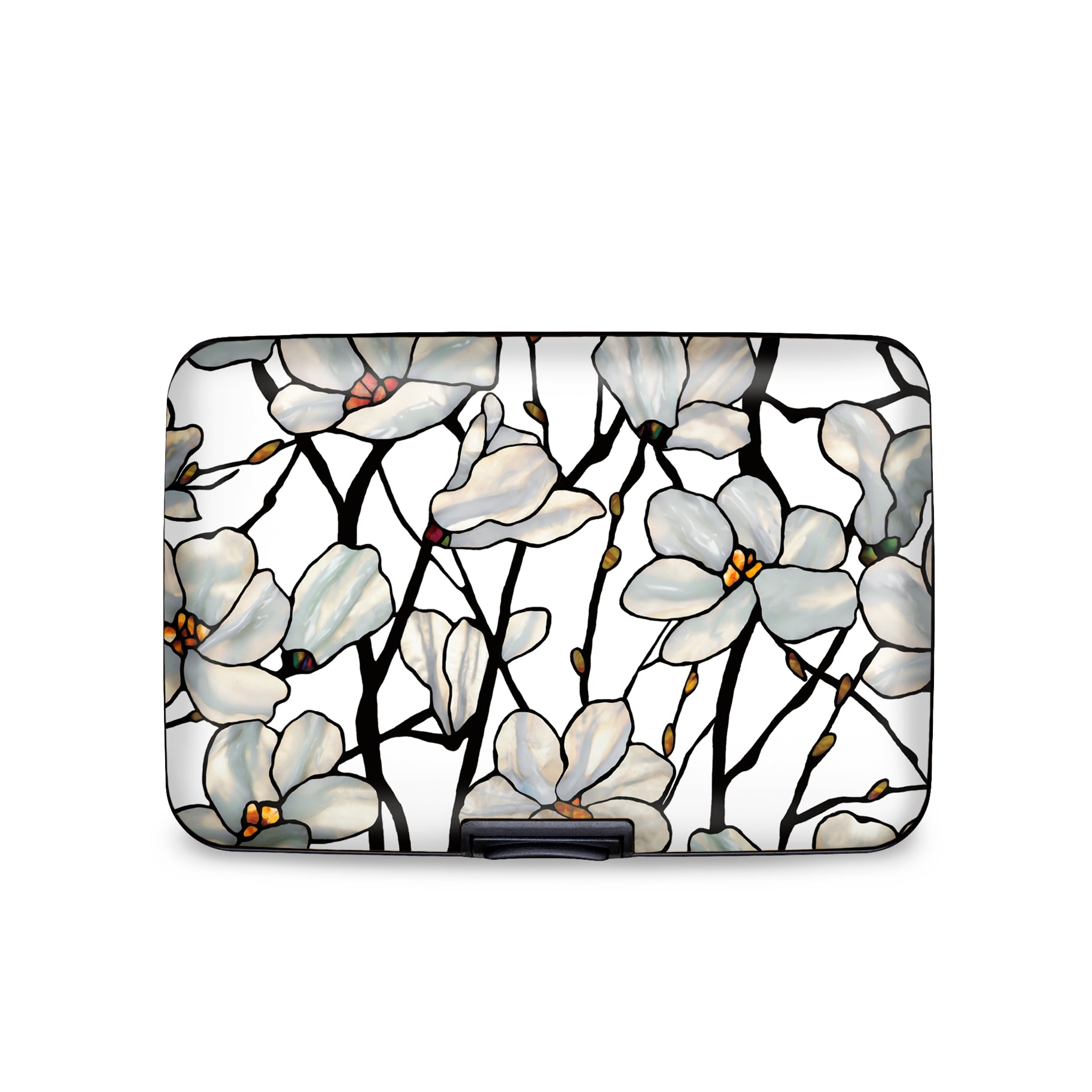 Tiffany Magnolia RFID Hard Travel Wallet