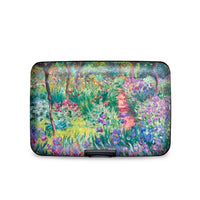 Monet Artist's Garden at Giverny RFID Hard Travel Wallet