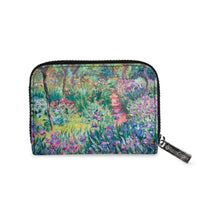 Monet Artist's Garden at Giverny RFID Zipper Travel Wallet