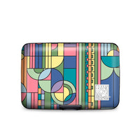 Frank Lloyd Wright Saguaro Forms RFID Hard Travel Wallet