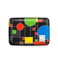 Frank Lloyd Wright Coonley Playhouse RFID Hard Travel Wallet