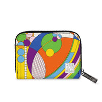 Frank Lloyd Wright March Balloons RFID Zipper Travel Wallet