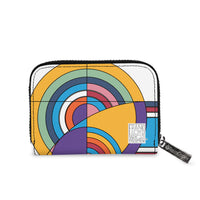 Frank Lloyd Wright Hoffman Rug RFID Zipper Travel Wallet