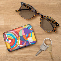 Frank Lloyd Wright Hoffman Rug RFID Hard Travel Wallet