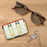 Frank Lloyd Wright Tree of Life RFID Hard Travel Wallet