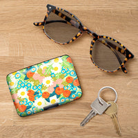 Mary Engelbreit Vintage Calico RFID Hard Travel Wallet