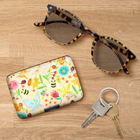 Mary Engelbreit Simple Spring Toss RFID Hard Travel Wallet