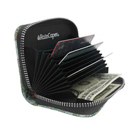 William Morris Golden Lily RFID Zipper Travel Wallet