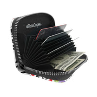 Mary Engelbreit Modern Cherry Toss RFID Zipper Travel Wallet