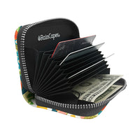 Mary Engelbreit Vintage Calico RFID Zipper Travel Wallet