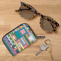 Frank Lloyd Wright Saguaro Forms RFID Zipper Travel Wallet