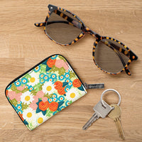 Mary Engelbreit Vintage Calico RFID Zipper Travel Wallet