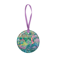 Monet Artist's Garden at Giverny Porcelain Keepsake Ornament