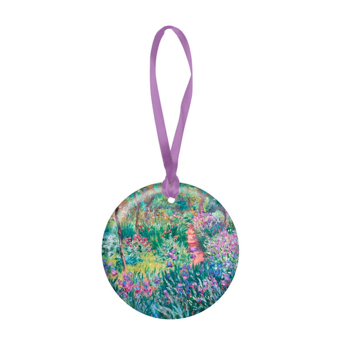 Monet Artist's Garden at Giverny Porcelain Keepsake Ornament
