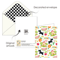 Mary Engelbreit Cherry Favorites Note Cards - Set of 16
