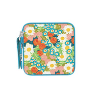 Mary Engelbreit Vintage Calico Compact Retractable Tape Measure - Dual-Sided, 60"/150cm