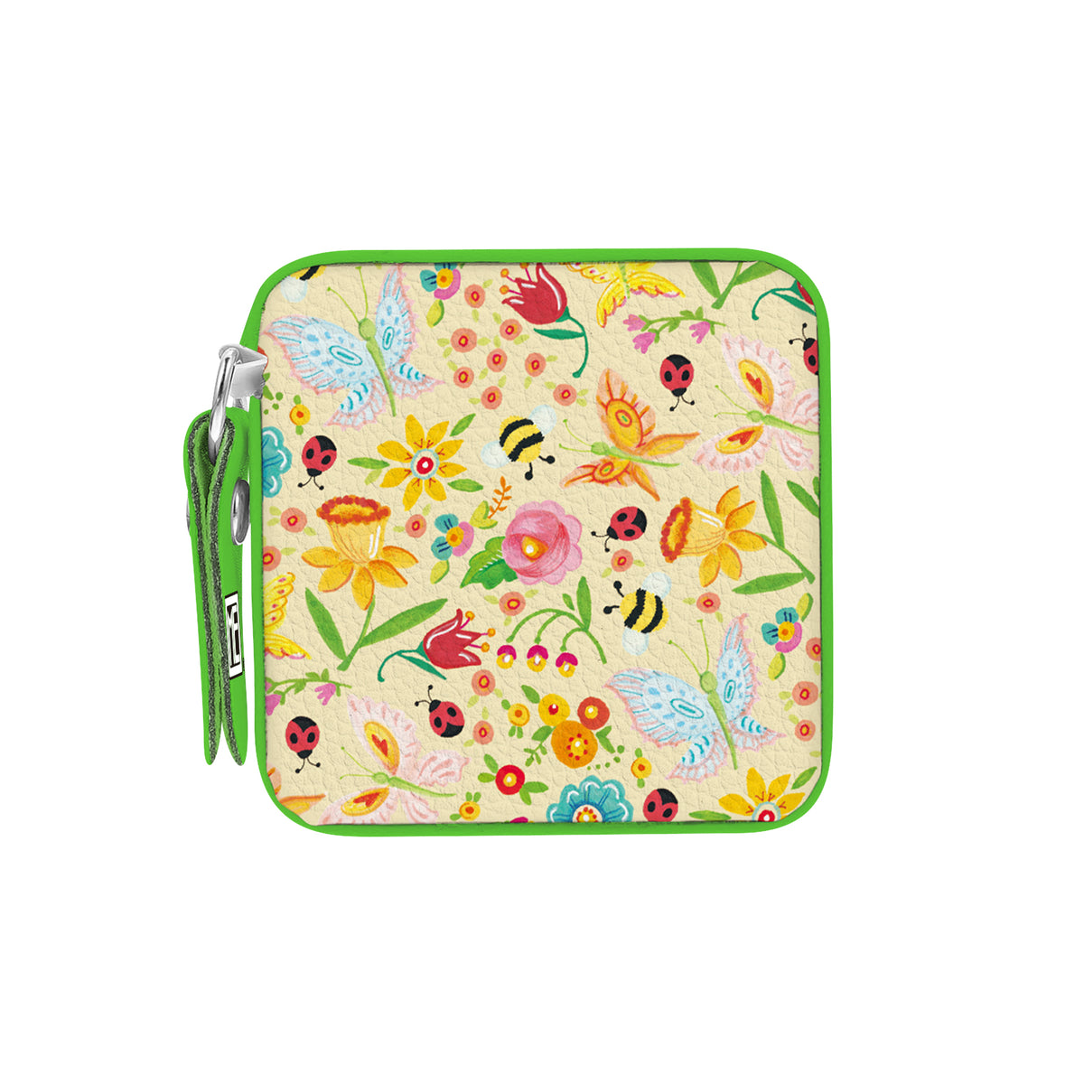 Mary Engelbreit Simple Spring Toss Compact Retractable Tape Measure - Dual-Sided, 60"/150cm