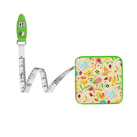 Mary Engelbreit Simple Spring Toss Compact Retractable Tape Measure - Dual-Sided, 60"/150cm