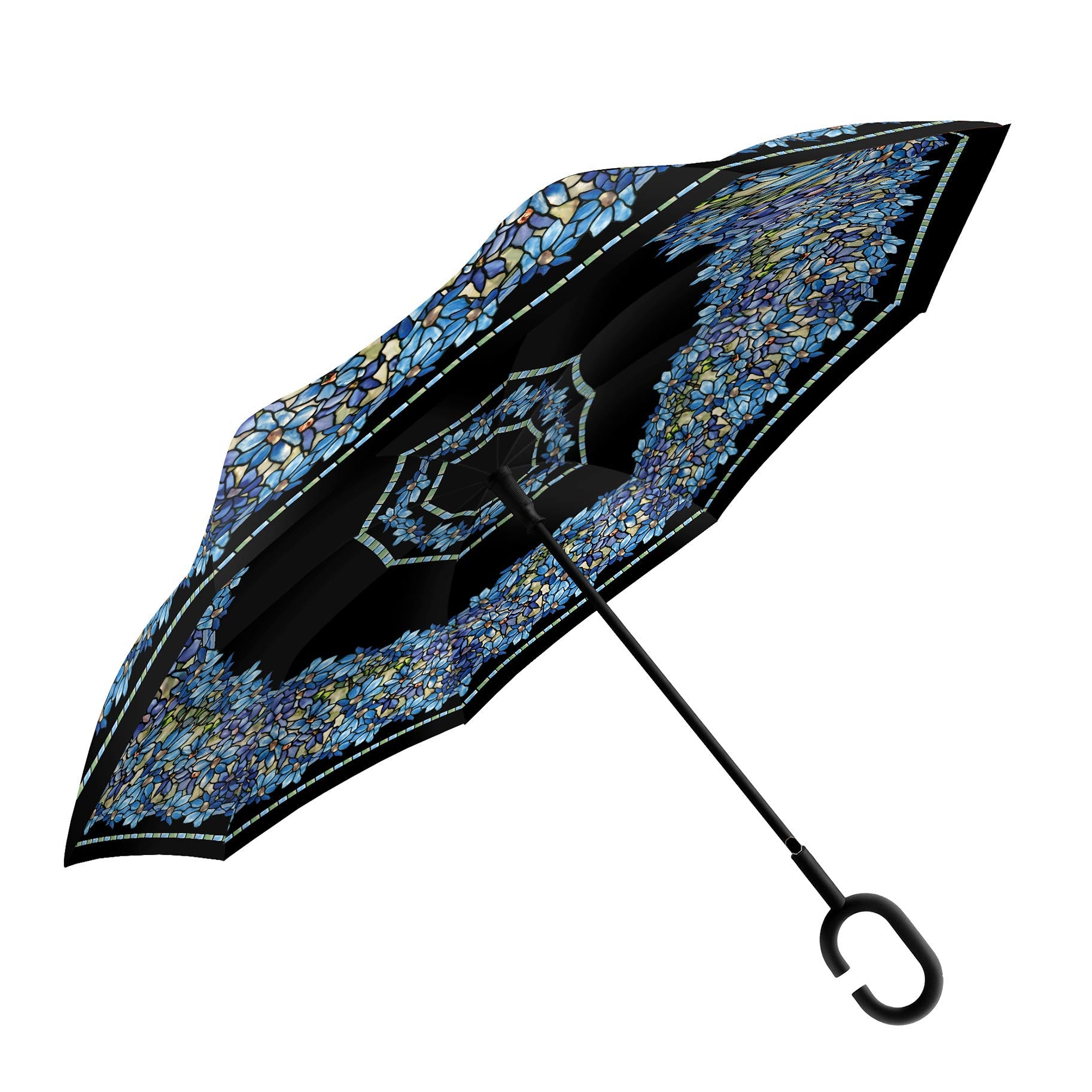 Tiffany Clematis Reverse Umbrella
