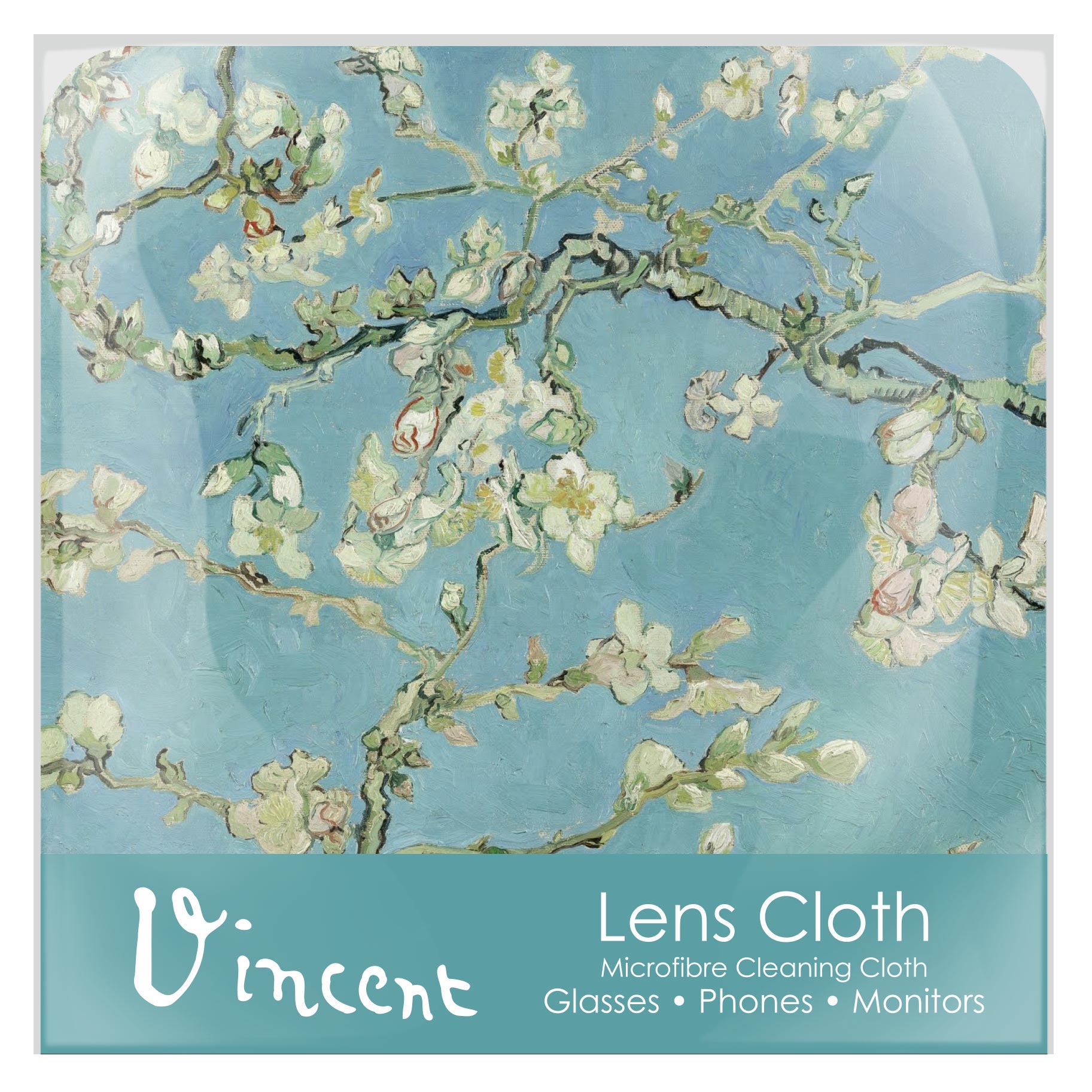 Glasses Cleaning Cloth van Gogh Almond Blossom
