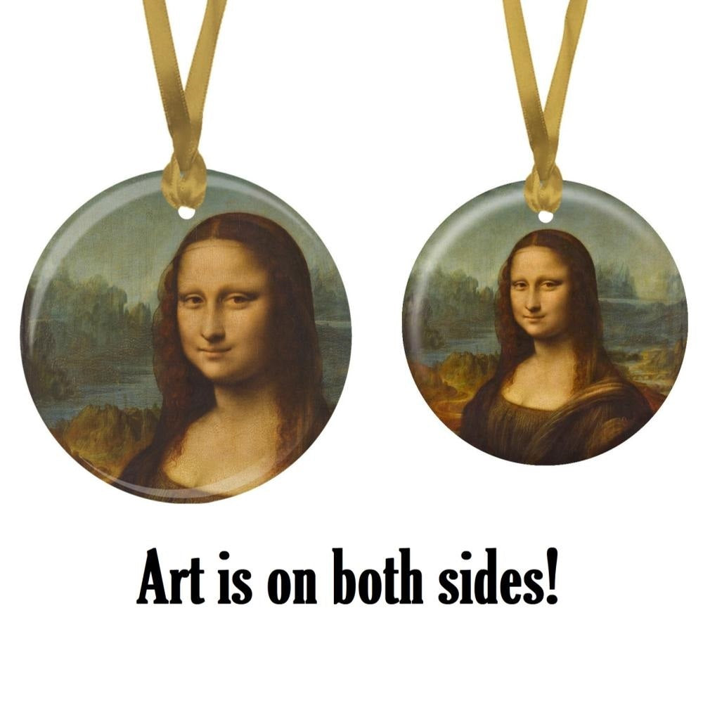 da Vinci Mona Lisa Year-round Keepsake Ornament