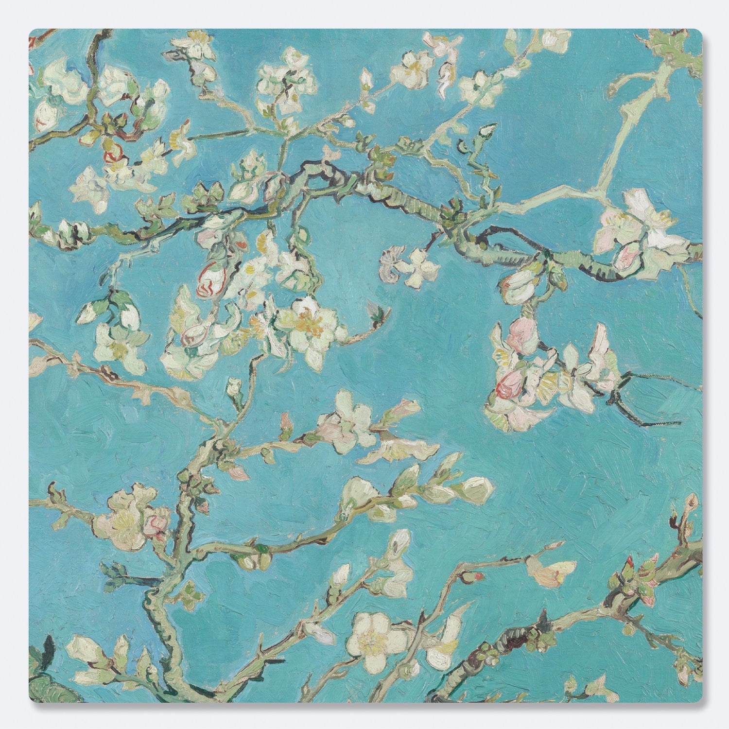 van Gogh Almond Blossom Ceramic Trivet