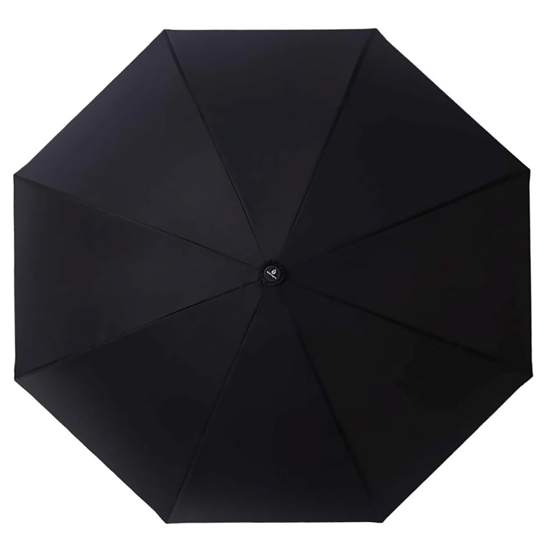 Black Coco Plaid Reverse Umbrella