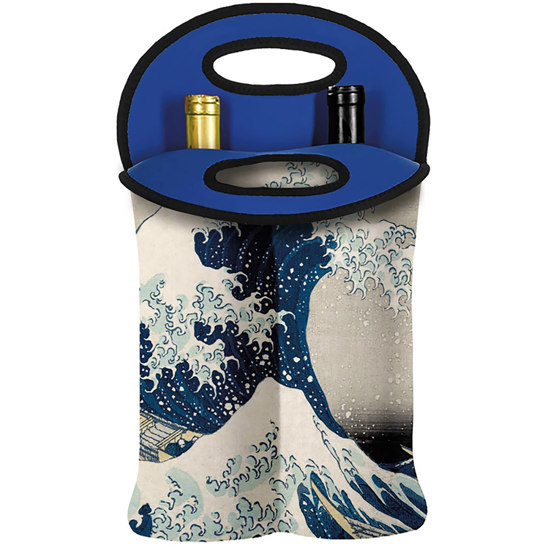 Great Wave Double Wine Tote
