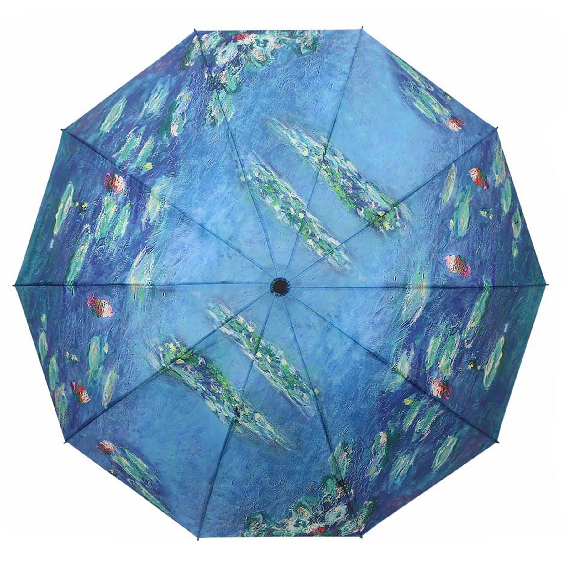 Monet Water Lilies Travel Umbrella