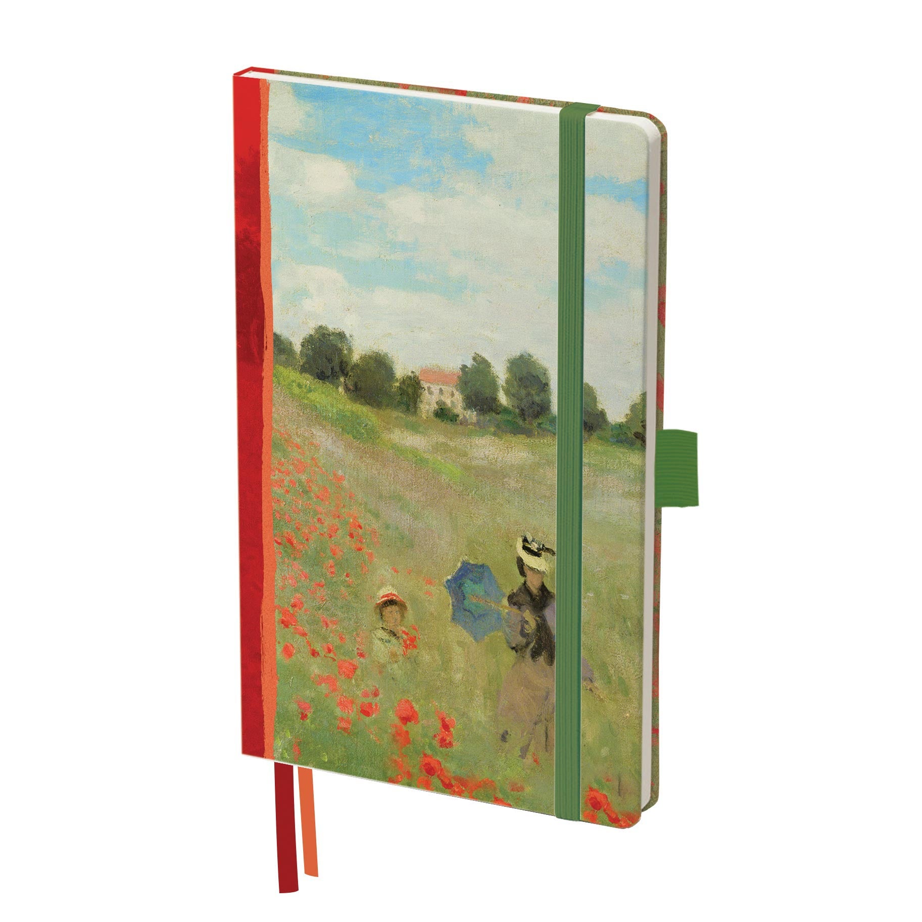 Monet Poppy Field Bullet Journal