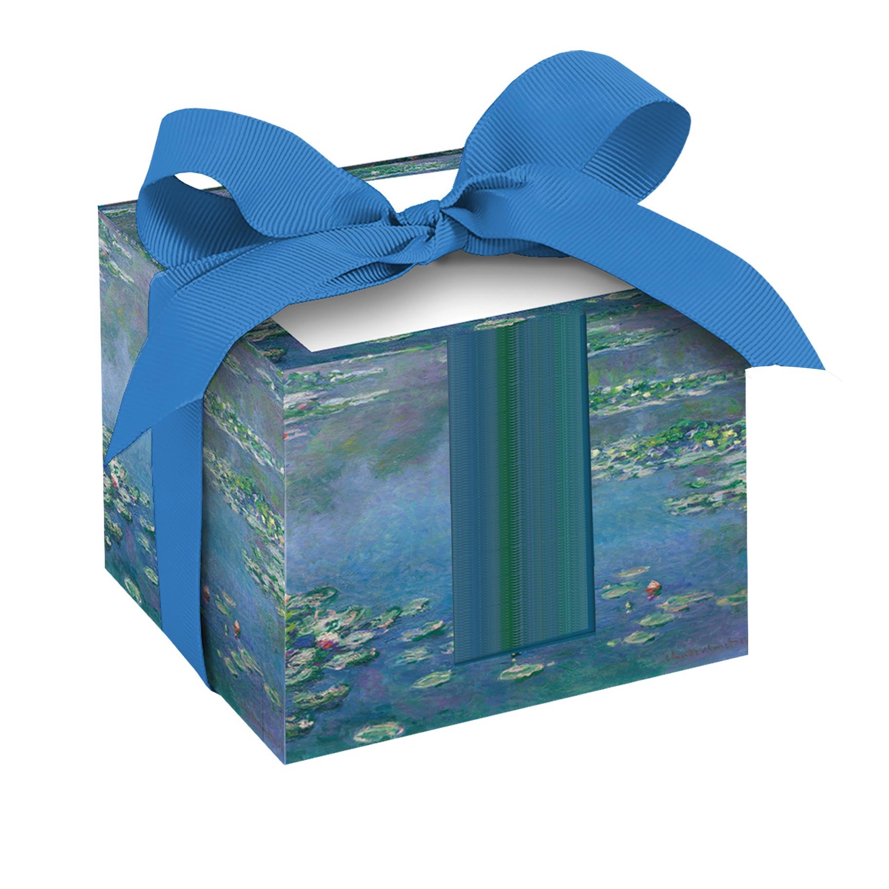 Monet Water Lilies Note Cube Pad