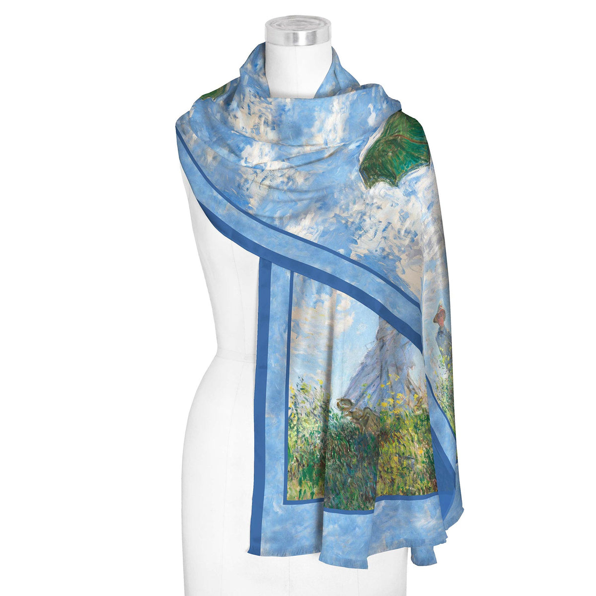 Monet Woman Parasol Shawl