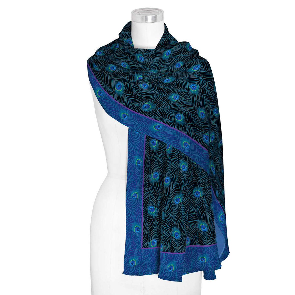 Peacock Womens Fashion Shawl