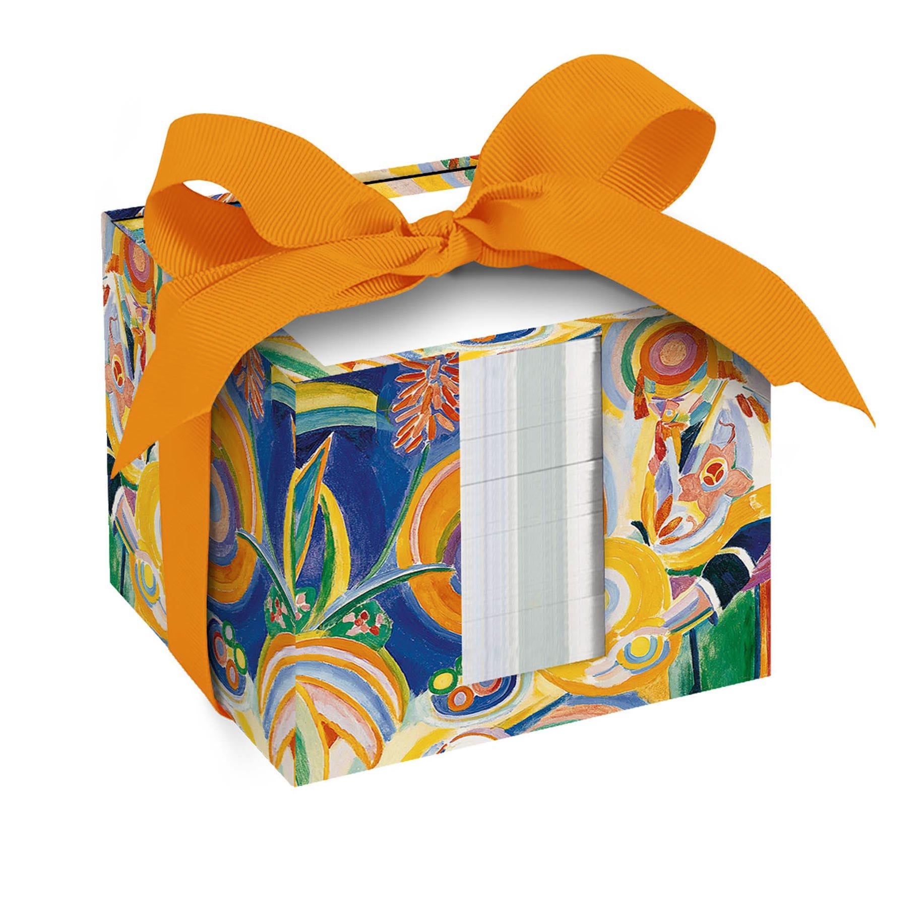 Delaunay Portuguese Woman Note Cube Pad