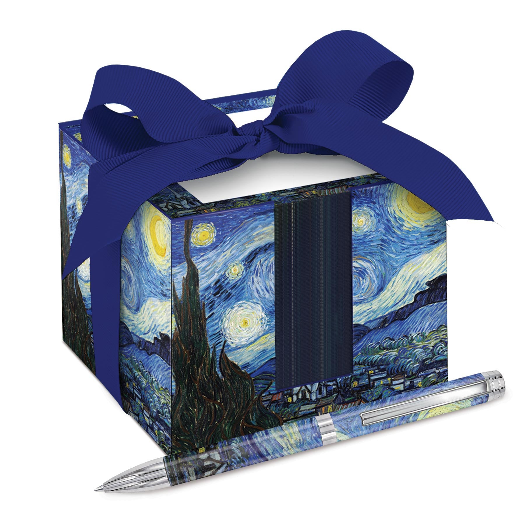 Starry Night Note Cube Pad