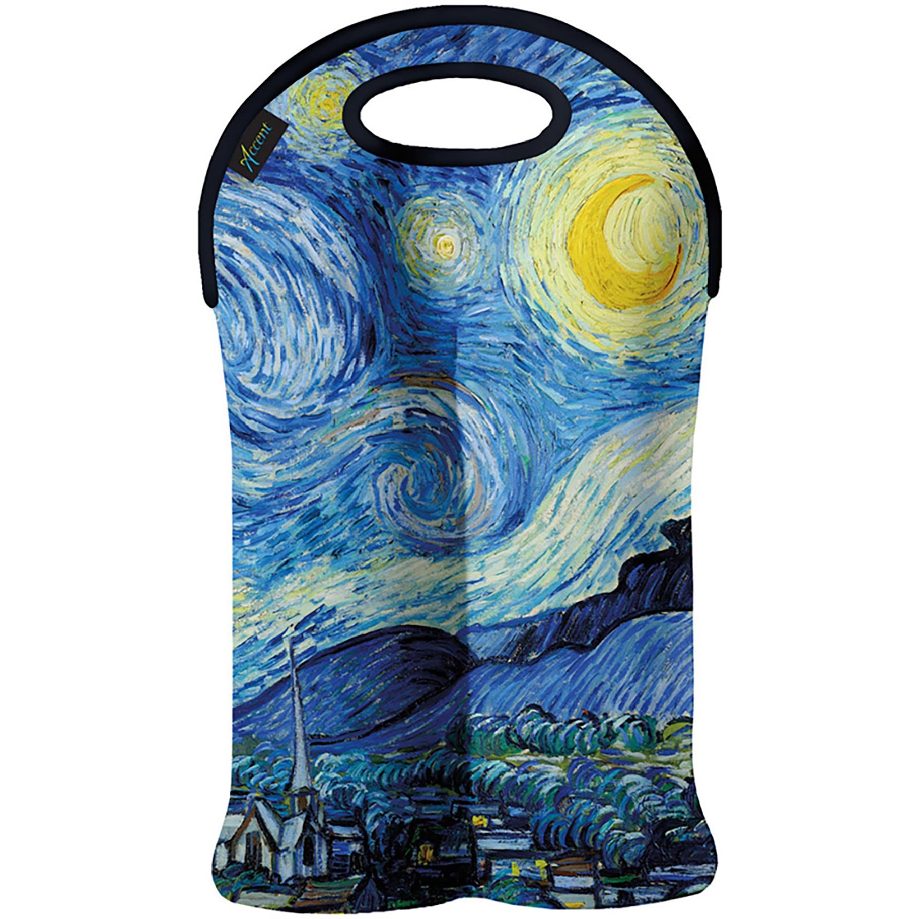 Starry Night Double Wine Tote