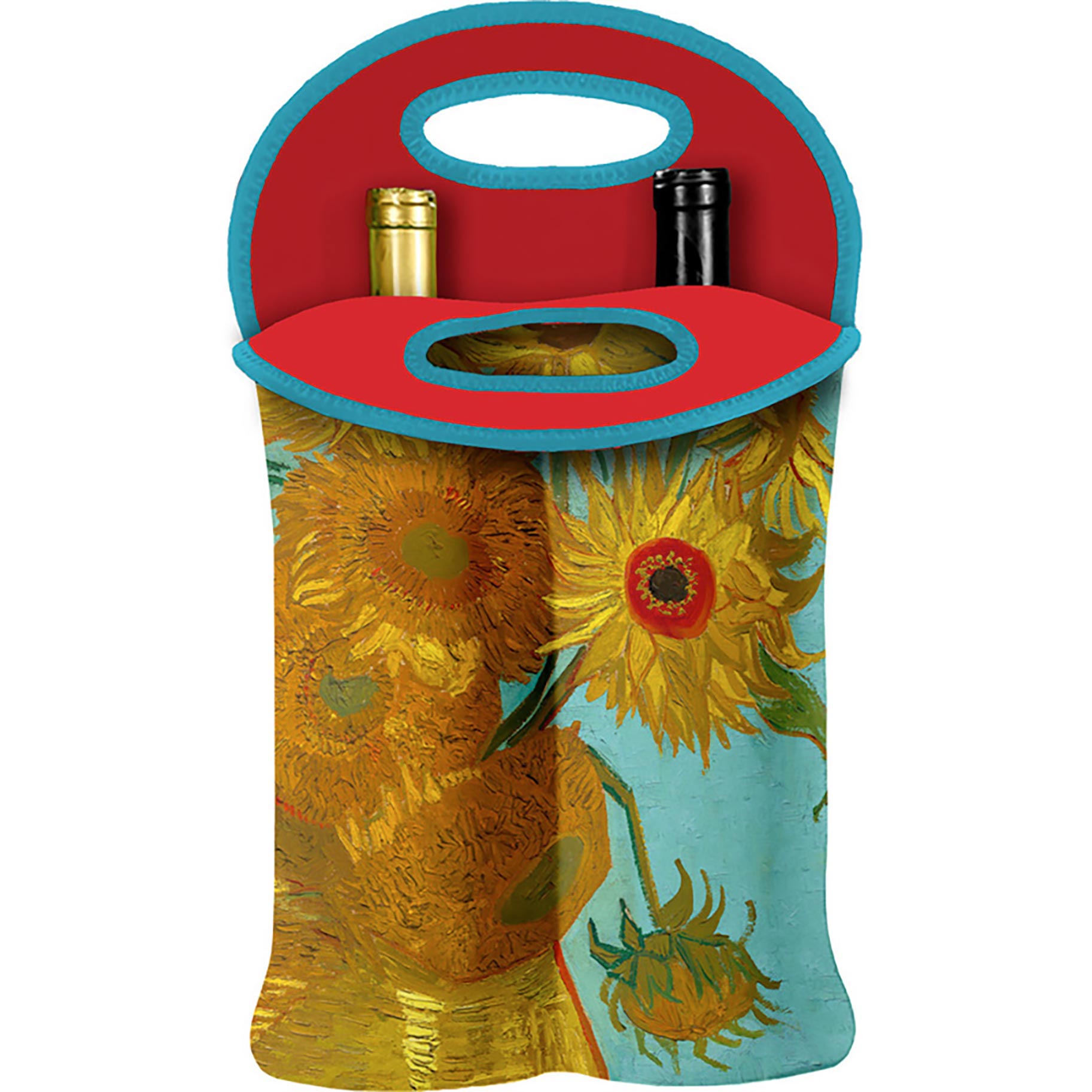 Sunflowers Double Wine Tote