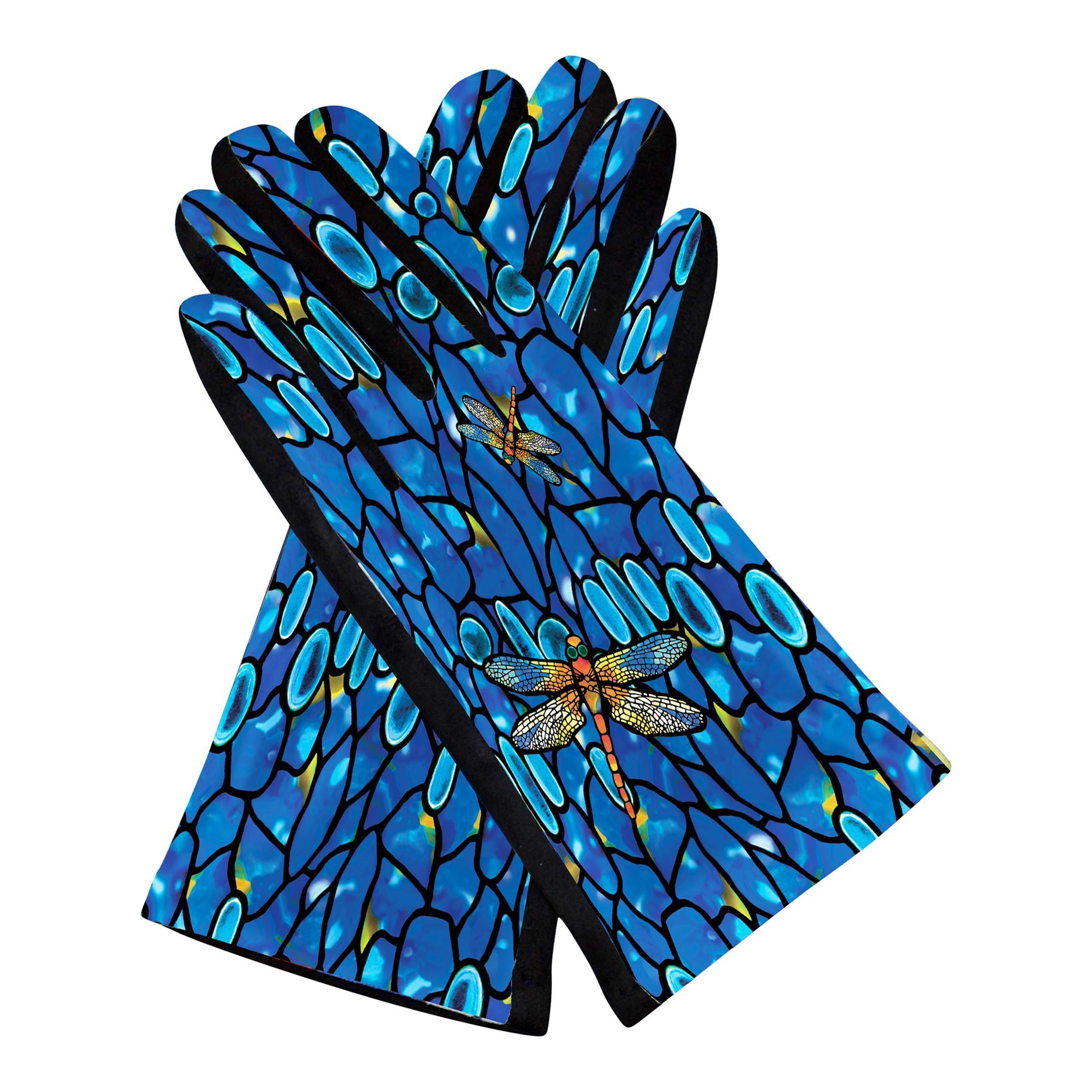Tiffany Dragonfly Blue Gloves
