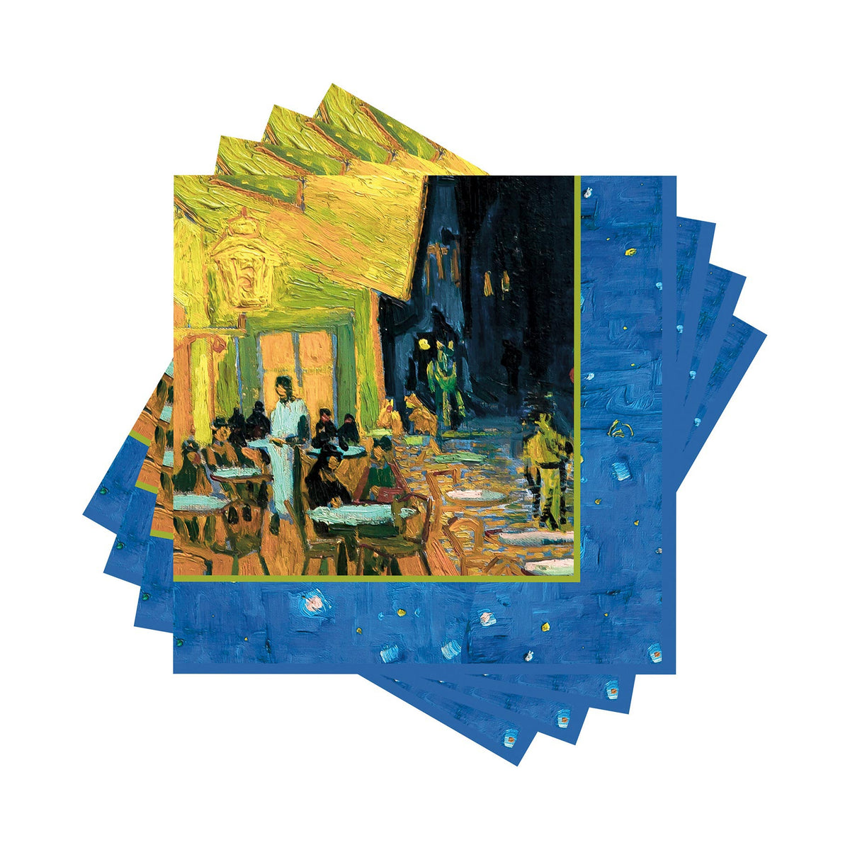 van Gogh Cafe Terrace Decoupage Beverage Napkins