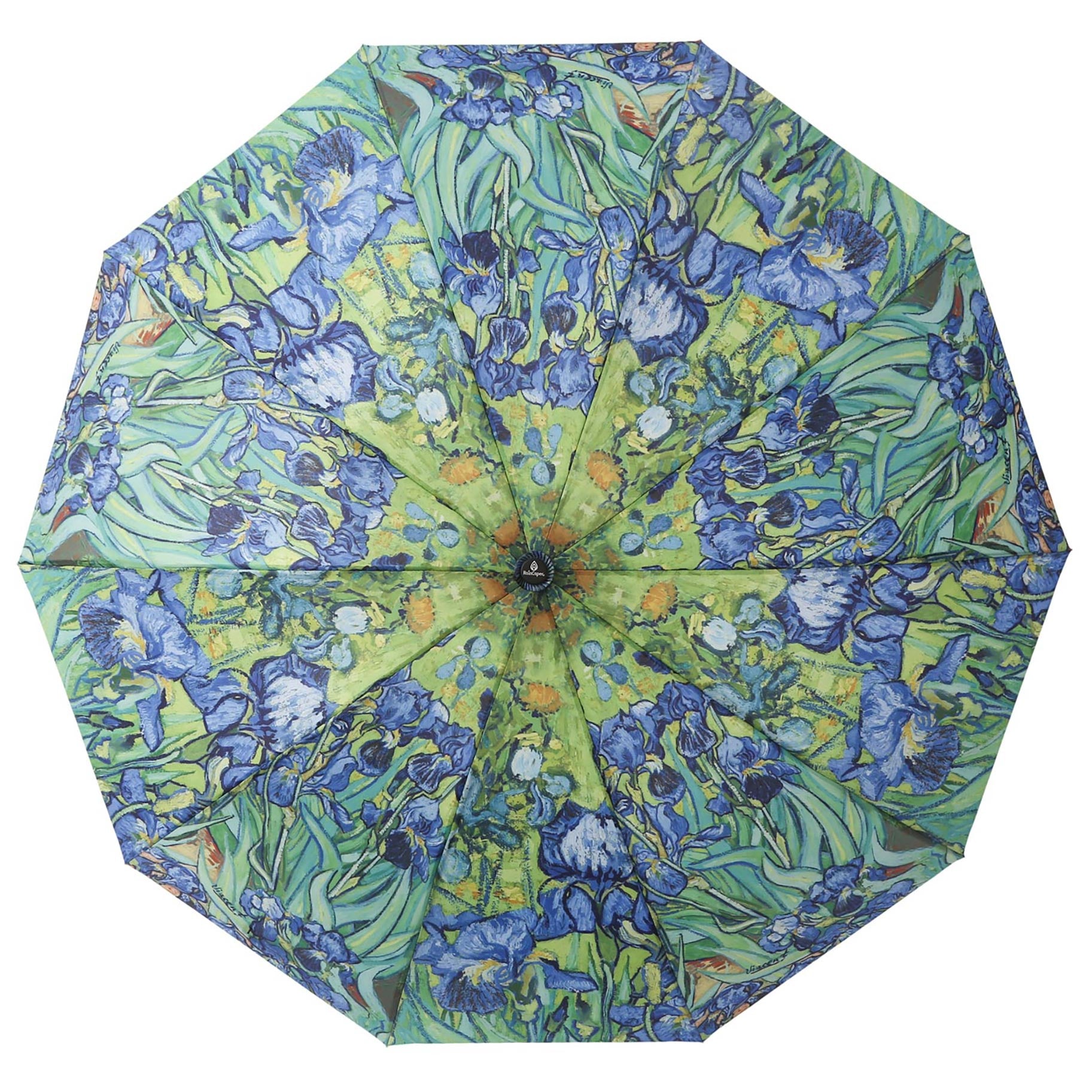 van Gogh Iris Travel Umbrella
