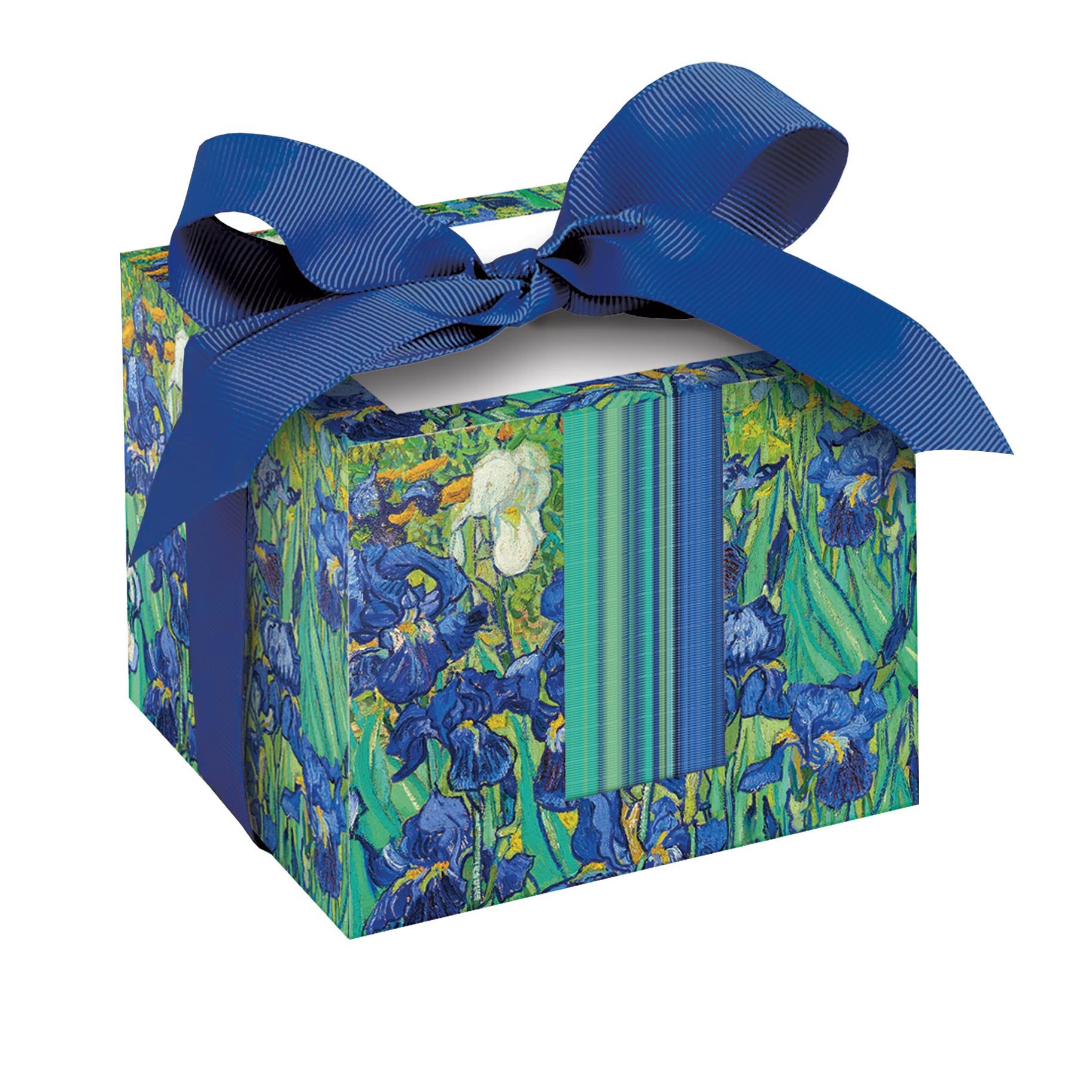 van Gogh Irises Note Cube Pad